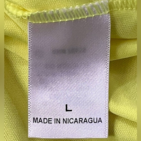 Men’s Neon “Please Don’t Run Me Over” Cycling Shirt - Size L - Picture 4 of 4